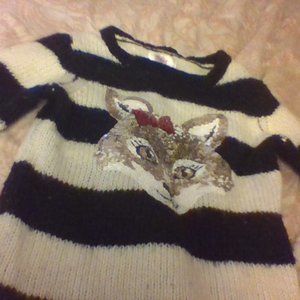 Justice fox sweater